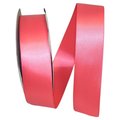 Reliant Ribbon Reliant Ribbon 4950-720-09K 10.5 in. 50 Yards Double Face Satin Ribbon; Watermelon 4950-720-09K